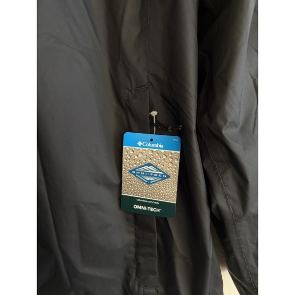 Columbia "Watertight II" Omni-Tech Packable Rain Wind Jacket Men's Size XL NEW - Picture 8 of 14